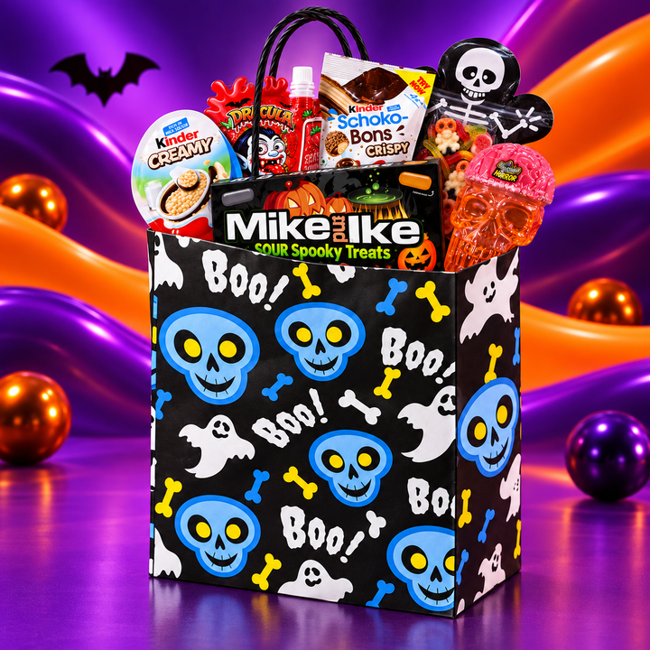 Große Halloween-Tüte – Süßigkeiten-Geschenkset