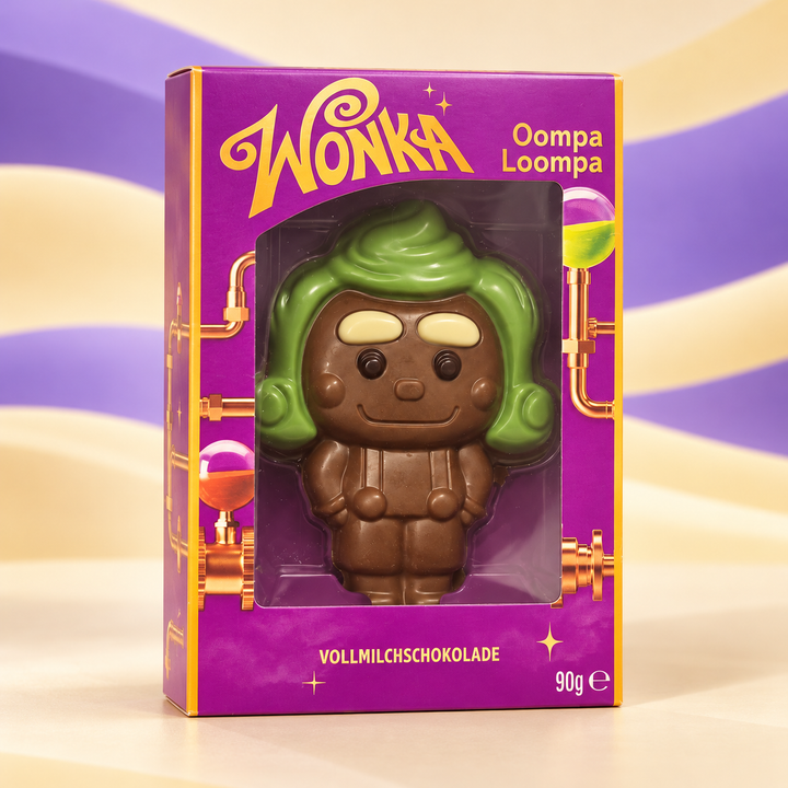 Wonka Oompa Loompa – Vollmilch-Schokofigur – 90 g
