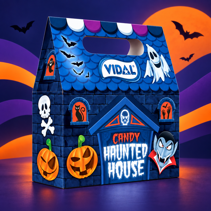 Vidal Candy Haunted House 200 g – Halloween Süßigkeiten-Mix