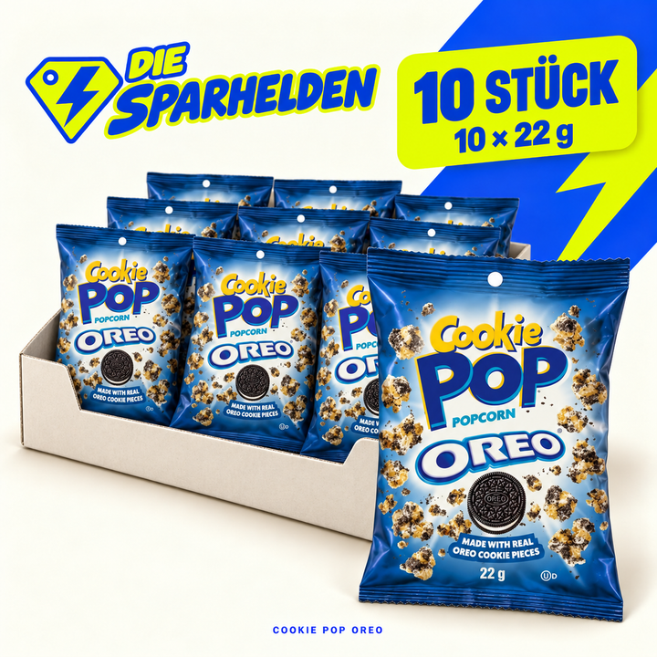 Cookie Pop OREO Popcorn – 10 Stück