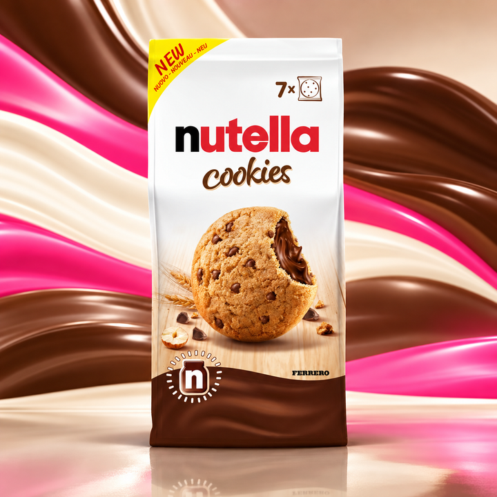Nutella Cookies 196 g – 7 einzeln verpackte Cookies