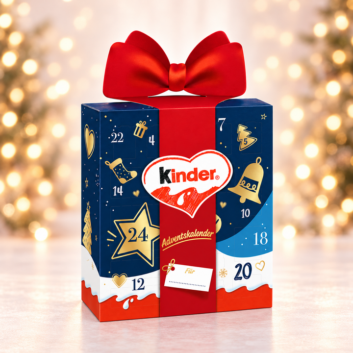 kinder Mix Geschenk Adventskalender – 214 g