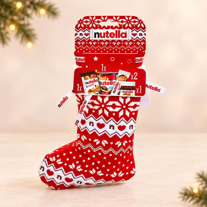 Nutella Weihnachtsstiefel 209 g – Geschenkset
